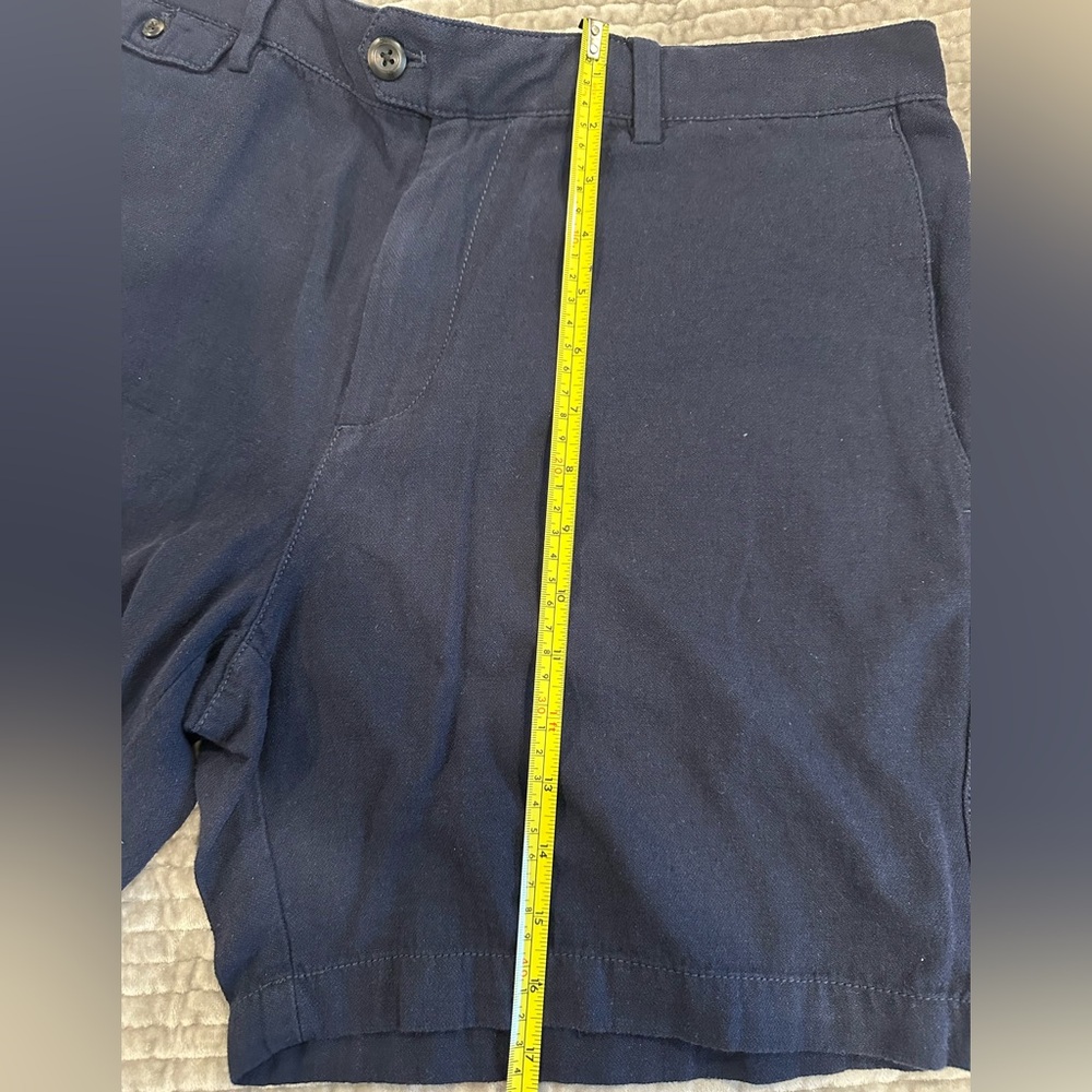 Banana Republic Men's Navy Shorts; size 35; NWT - Picture 3 of 8